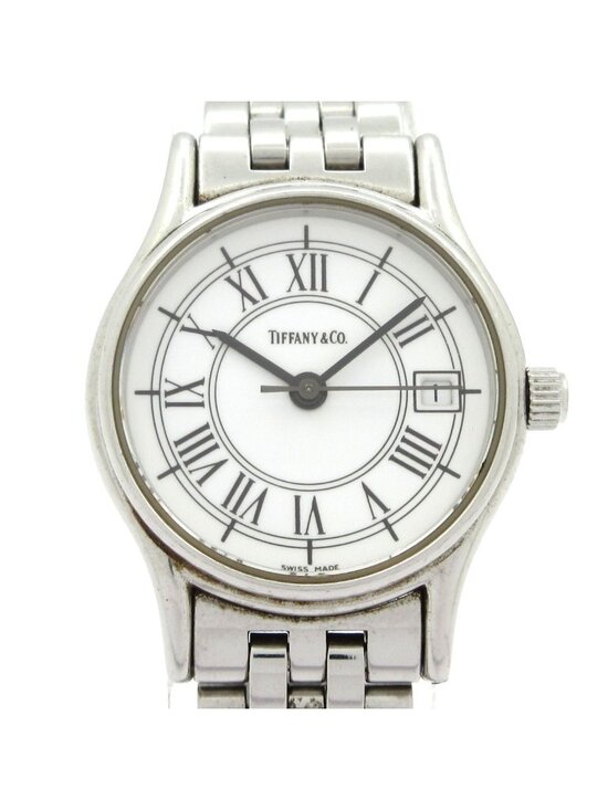 Tiffany & Co Watch Classic Round SS White
